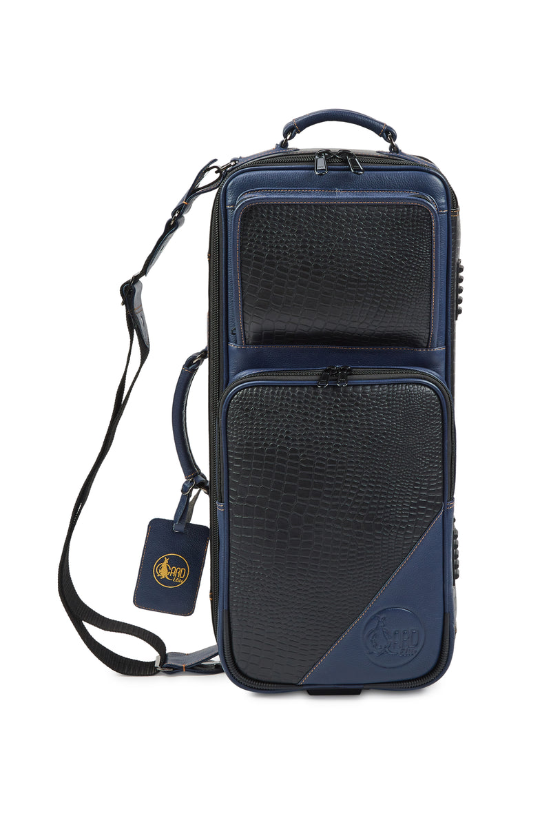 Gard Bags - Elite Double Trumpet Compact Gig Bag, Black Croco