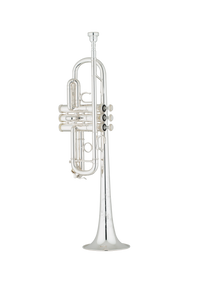 S.E. Shires Q13S C Trumpet - Silver Plate (TRQ13S)