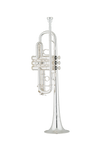 S.E. Shires Q13S C Trumpet - Silver Plate (TRQ13S)