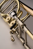 S.E. Shires Q Series Bass Trombone Gold Brass Bell w/Rotor Valve (TBQ36GR)