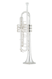 S.E. Shires Q10S Bb Trumpet - Silver Plate (TRQ10S)