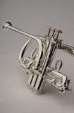 S.E. Shires Q15S Eb/D Trumpet - Silver Plate (TRQ15S)