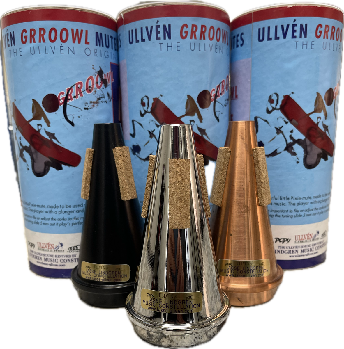 Ullvén Mutes Trumpet Pixie Mute (Groowwl Mute) – Bob Reeves Brass