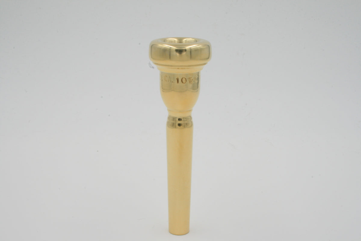 24k Gold Plate Trumpet Mouthpiece Bob Reeves Brass