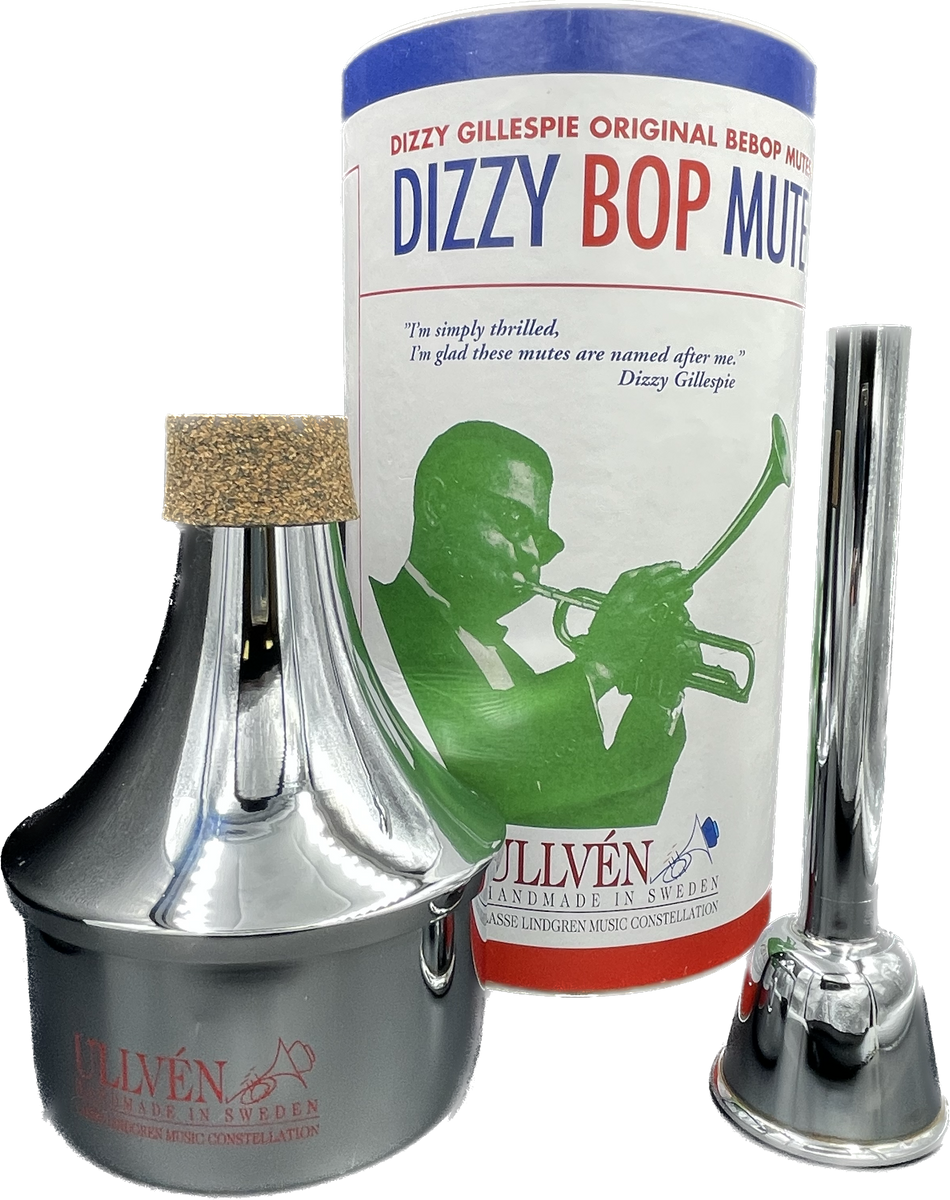 Ullvén Mutes Trumpet Dizzy Bop Mute Chrome Plated Copper Bob Reeves