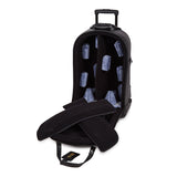 Gard Bags - QUAD TRUMPET WHEELIE, Black Leather (16-WBFLK)