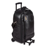 Gard Bags - QUAD TRUMPET WHEELIE, Black Leather (16-WBFLK)