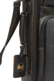 Gard Bags - Elite Double Trumpet Compact Gig Bag, Black Floater Leather (4-ECLK-F)