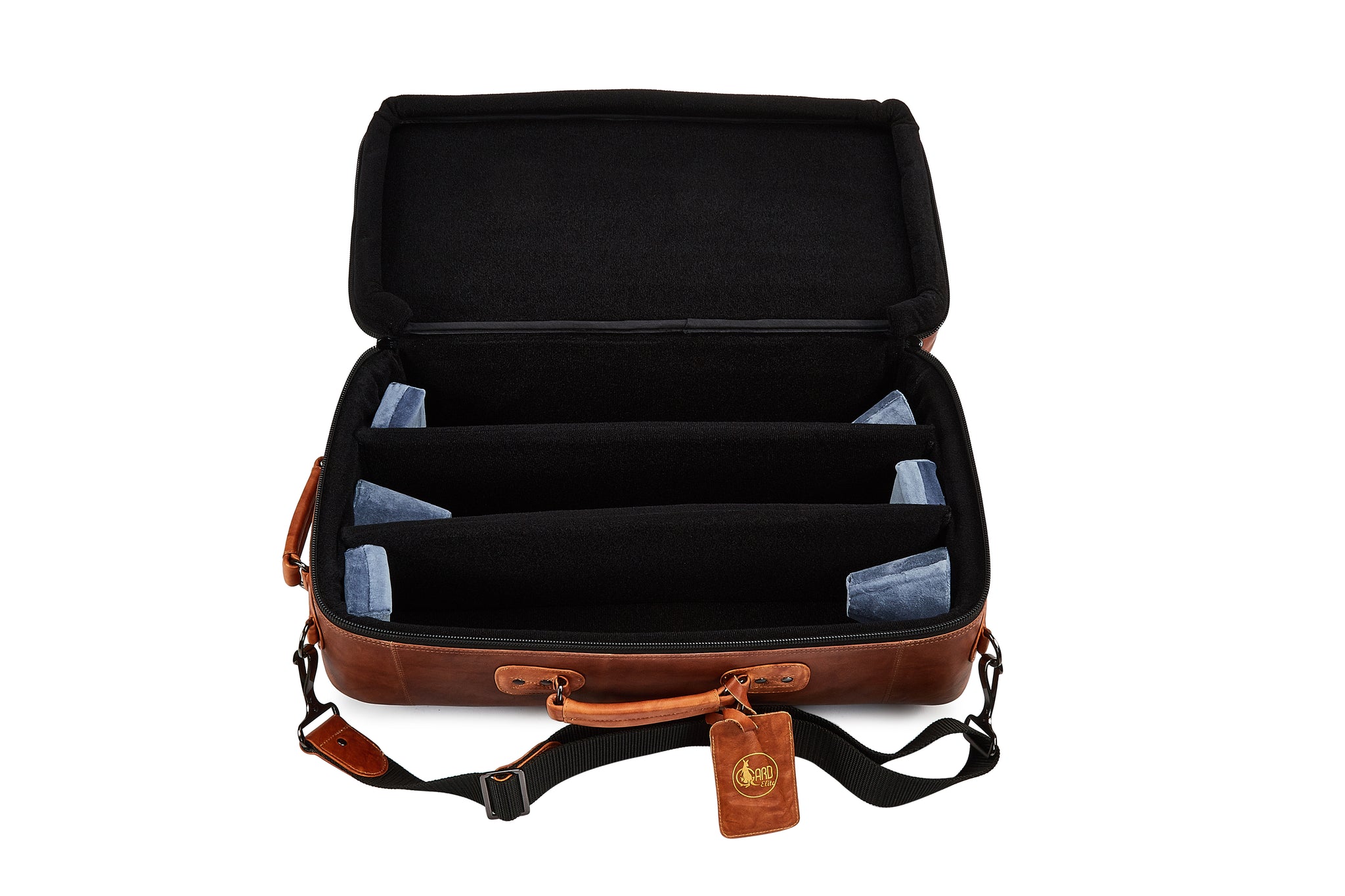 Gard Bags - Elite Compact Triple Trumpet Gig Bag, Antique Dark