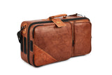 Preorder: Gard Bags - Elite Compact Triple Trumpet Gig Bag, Antique Dark Natural Leather (5-ECLN-LT)