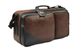 Gard Bags - Elite Compact Triple Trumpet Gig Bag, Brown Crocodile Print Leather (5-ECLN-K-Croc)