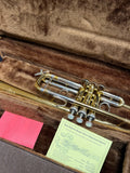 1980s Bach Stradivarius ML C Trumpet 239 Bell, Lacquer, Reeves Alignment