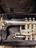 1997 Benge USA Piccolo Trumpet, Silver plate