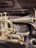 1997 Benge USA Piccolo Trumpet, Silver plate