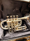 1997 Benge USA Piccolo Trumpet, Silver plate