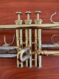 Pre-owned C. Davis 1S/9 ML Bb trumpet - lacquer
