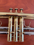 Pre-owned C. Davis 1S/9 ML Bb trumpet - lacquer