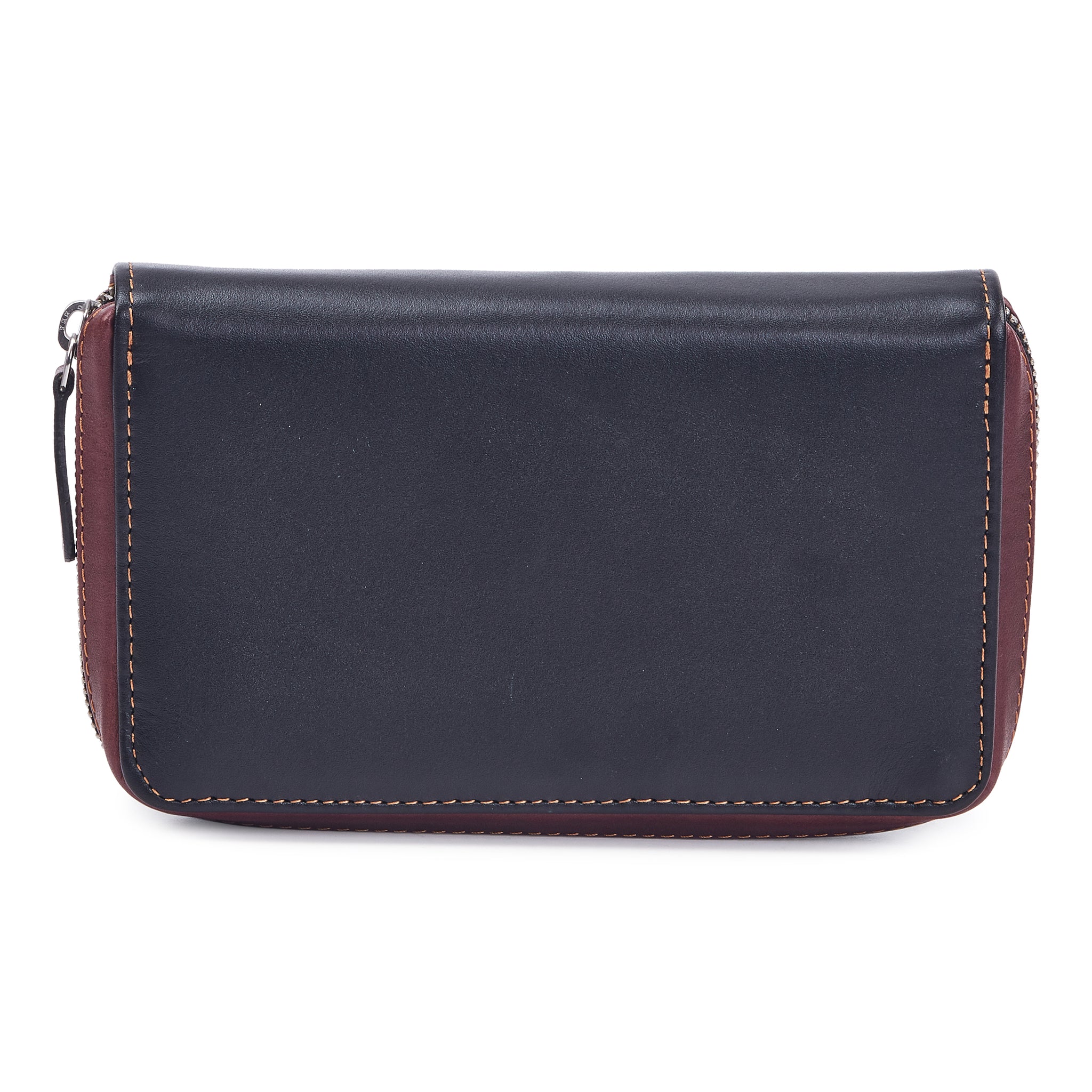 Gard Bags Quad Trumpet Mouthpiece Pouch - Black Leather/Cherry