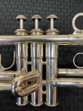 Pre-owned J. Callet Soloist Bb Trumpet, Silver Plate