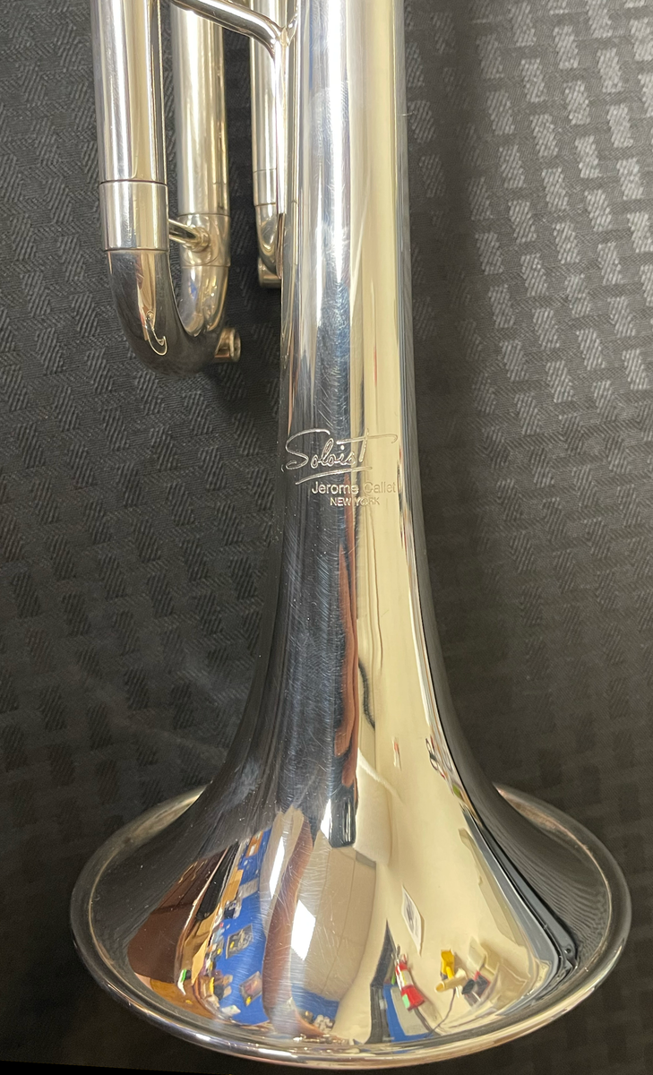 Pre-owned J. Callet Soloist Bb Trumpet, Silver Plate – Bob Reeves Brass