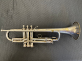 Rare 1938 Buescher "400" TrueTone Bb Trumpet, Silver Plate with Gold Wash Bell and Logo Accents