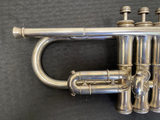 Rare 1938 Buescher "400" TrueTone Bb Trumpet, Silver Plate with Gold Wash Bell and Logo Accents