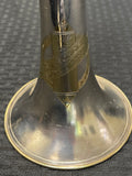Rare 1938 Buescher "400" TrueTone Bb Trumpet, Silver Plate with Gold Wash Bell and Logo Accents