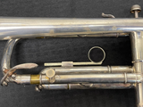 Rare 1938 Buescher "400" TrueTone Bb Trumpet, Silver Plate with Gold Wash Bell and Logo Accents