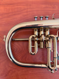1970s Antoine Courtois Flugelhorn w/3rd Slide Trigger