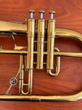 1970s Antoine Courtois Flugelhorn w/3rd Slide Trigger