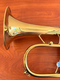 1970s Antoine Courtois Flugelhorn w/3rd Slide Trigger