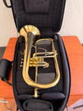 S.E. Shires Q19G Professional Flugelhorn Lacquer