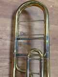 S.E. Shires STBQ38YR Contrabass Trombone – F/D/Bb/Ab European Tuning, Yellow Brass Bell