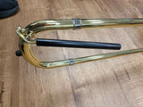 S.E. Shires STBQ38YR Contrabass Trombone – F/D/Bb/Ab European Tuning, Yellow Brass Bell