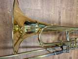 S.E. Shires STBQ38YR Contrabass Trombone – F/D/Bb/Ab European Tuning, Yellow Brass Bell