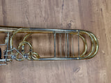 S.E. Shires STBQ39GR Contrabass Trombone – F/C/Db/A American Tuning, Gold Brass Bell