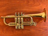 Rare Olds Ambassador Eb Trumpet, Lacquer - Boyde Hood Collection