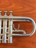 Getzen Eterna D Trumpet, Silver - Boyde Hood Collection