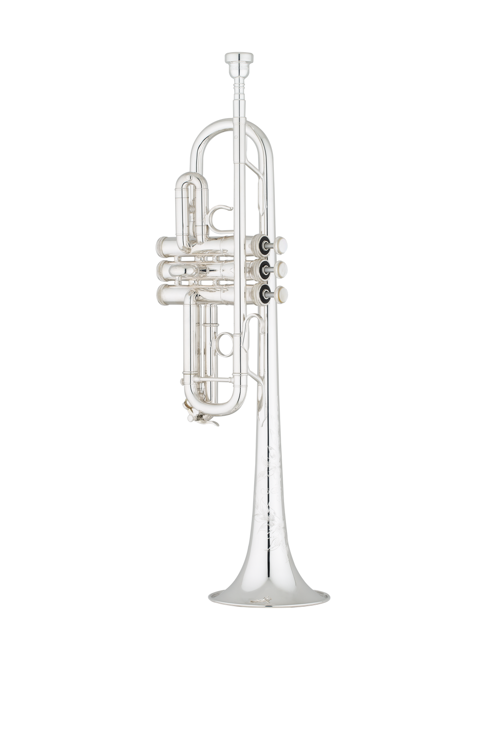 S.E. Shires Q11RS C Trumpet - Silver Plate (TRQ11RS) – Bob