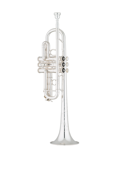 S.E. Shires Q11RS C Trumpet - Silver Plate (TRQ11RS) – Bob
