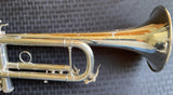 Pre-owned S.E. Shires Model CVP Bb Trumpet, Silver plate