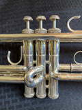 Pre-owned S.E. Shires Model CVP Bb Trumpet, Silver plate