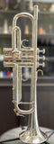 Pre-owned S.E. Shires Model CVP Bb Trumpet, Silver plate