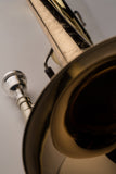 S.E. Shires Q Series Large Bore Tenor Trombone Gold Brass Bell w/Axial Valve (TBQ30GA)
