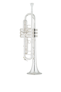 S.E. Shires Q10S Bb Trumpet - Silver Plate (TRQ10S)
