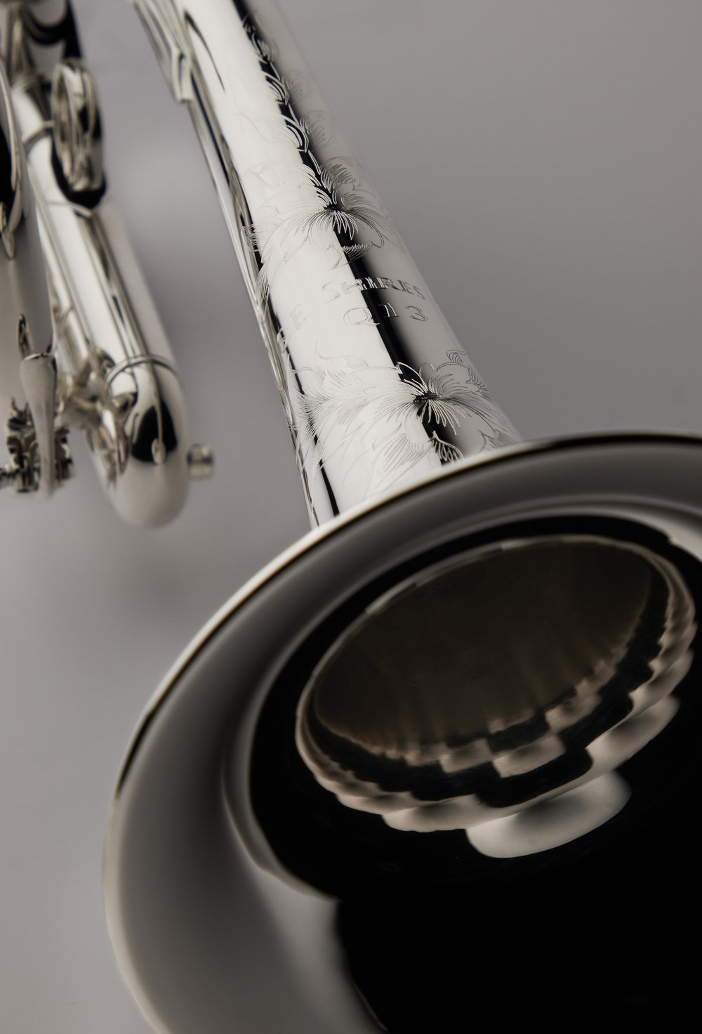 S.E. Shires Q13S C Trumpet - Silver Plate (TRQ13S) – Bob
