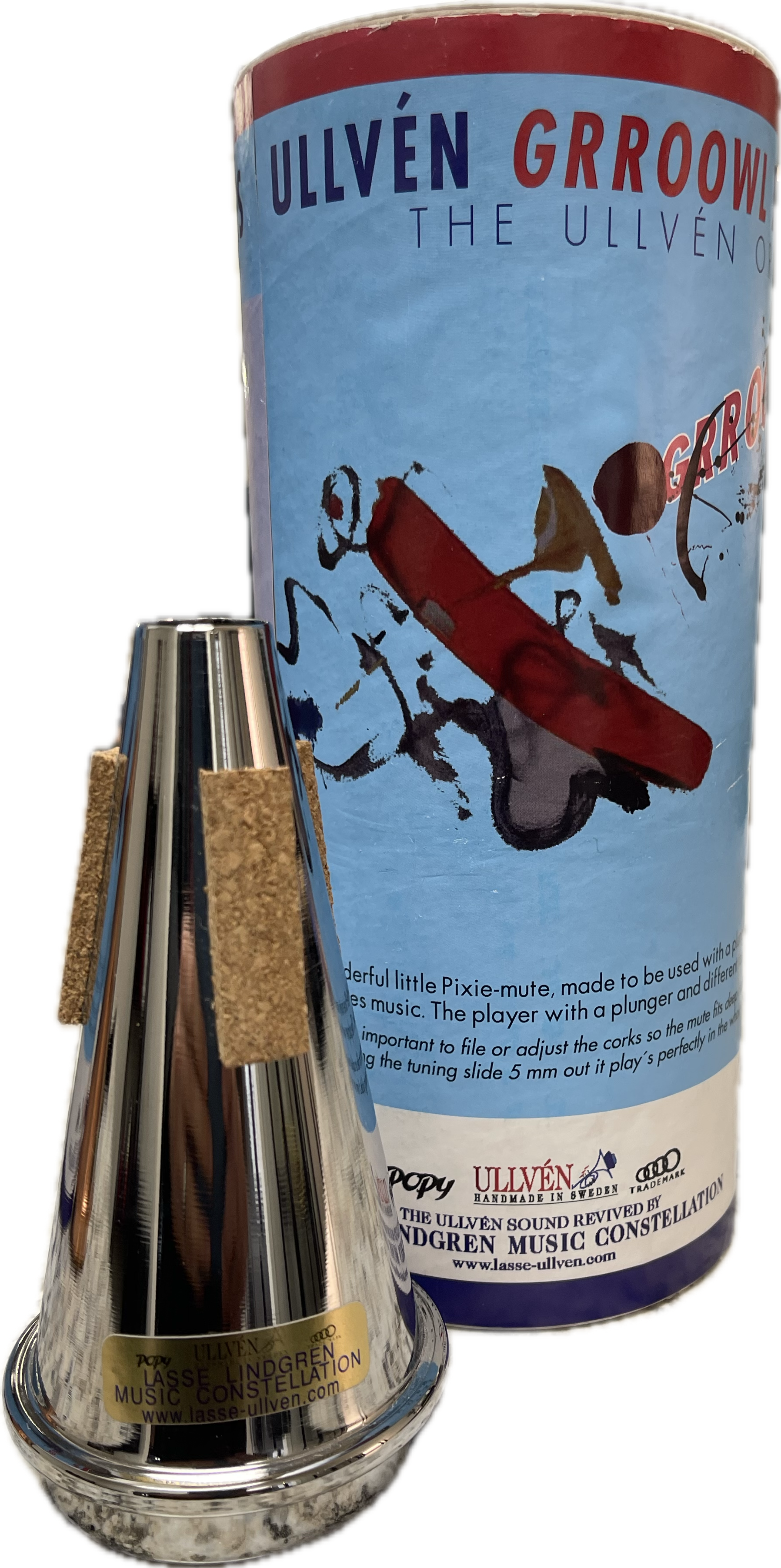 Ullvén Mutes Trumpet Pixie Mute (Groowwl Mute) – Bob Reeves Brass