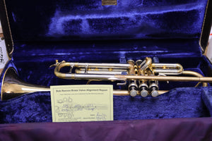 Pre-Owned Early Elkhart Bach Stradivarius 37 Trumpet (1966-68), Reeves Alignment