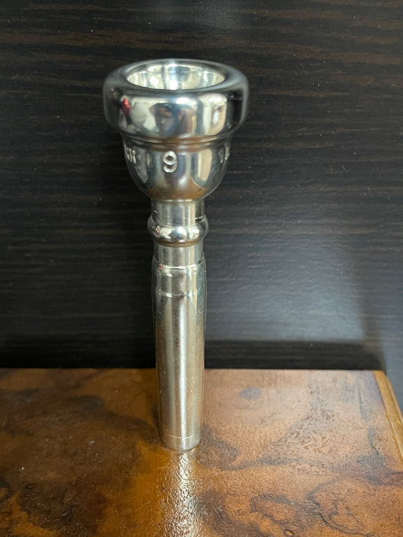 Rare Vincent Bach Corp. New York 9 (no letter) Trumpet Mouthpiece