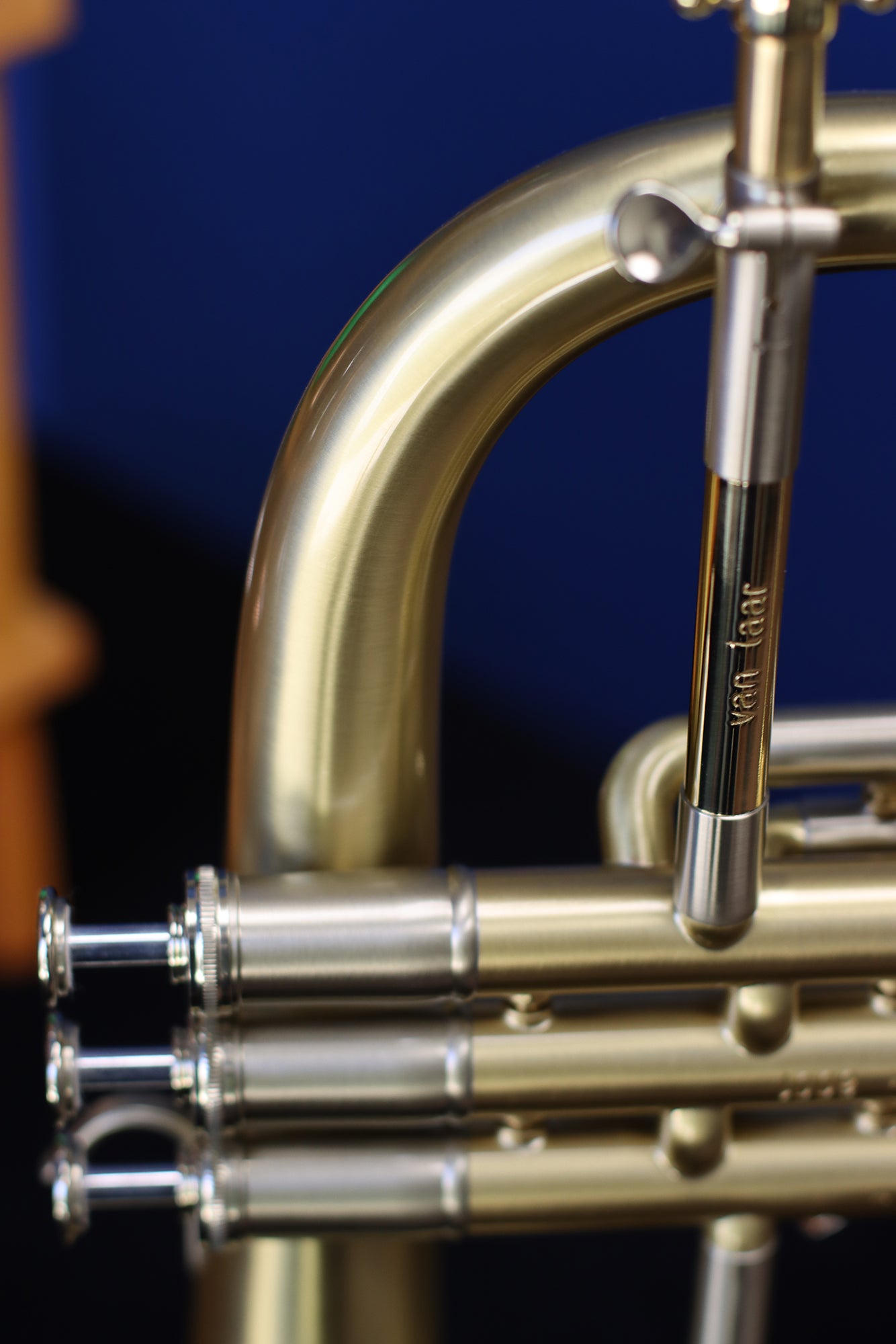 Van Laar B1 Bb Flugelhorn, Brushed Lacquer – Bob Reeves Brass